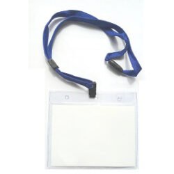 PORTABADGE ORIZZONTALE 148X105 C/CORDONCINO