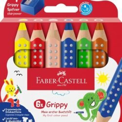 PASTELLI FABER CASTELL GRIPPY 6PZ