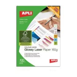 CARTA FOTOGRAFICA APLI A4 180GR INKJET GLOSSY 20FF