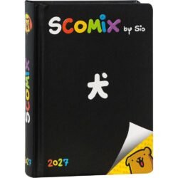 DIARIO AGENDA COMIX 16 MESI SCOMIX 2027 NERO