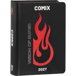DIARIO AGENDA COMIX 16 MESI LIMITED EDITION 2027 NERO VISION