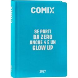 DIARIO AGENDA COMIX 16 MESI MINI 2027 AZZURRO