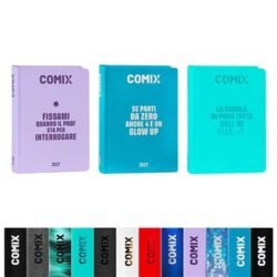 DIARIO AGENDA COMIX 16 MESI MIGNON 2027 AZZURRO