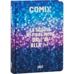 DIARIO AGENDA COMIX 16 MESI MIGNON 2027 BLU/LILLA