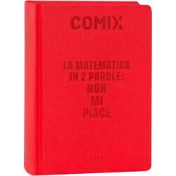 DIARIO AGENDA COMIX 16 MESI MIGNON 2027 ROSSO