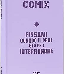 DIARIO AGENDA COMIX 16 MESI MINI 2027 LILLA