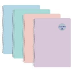 MAXI SPIRALATO 70FF 4 FORI 70GR MEMOTAK PASTEL 1R