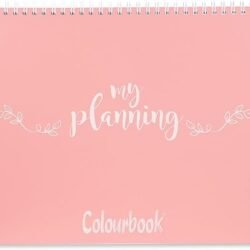 PLANNING COLOURBOOK DA TAVOLO SPIRALATO 34X24 ROSA